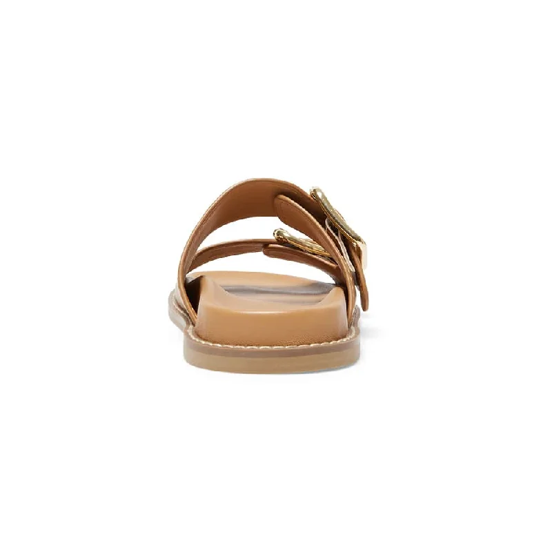 Randall Slide in Tan Leather