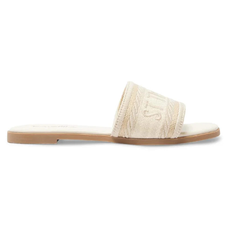 Resort Slide in Ivory Multi