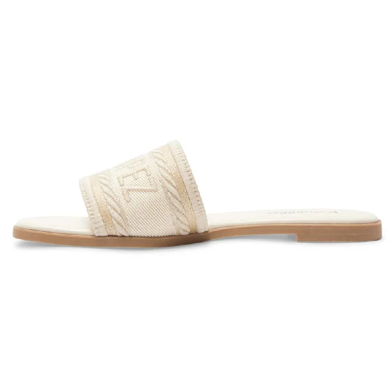 Resort Slide in Ivory Multi