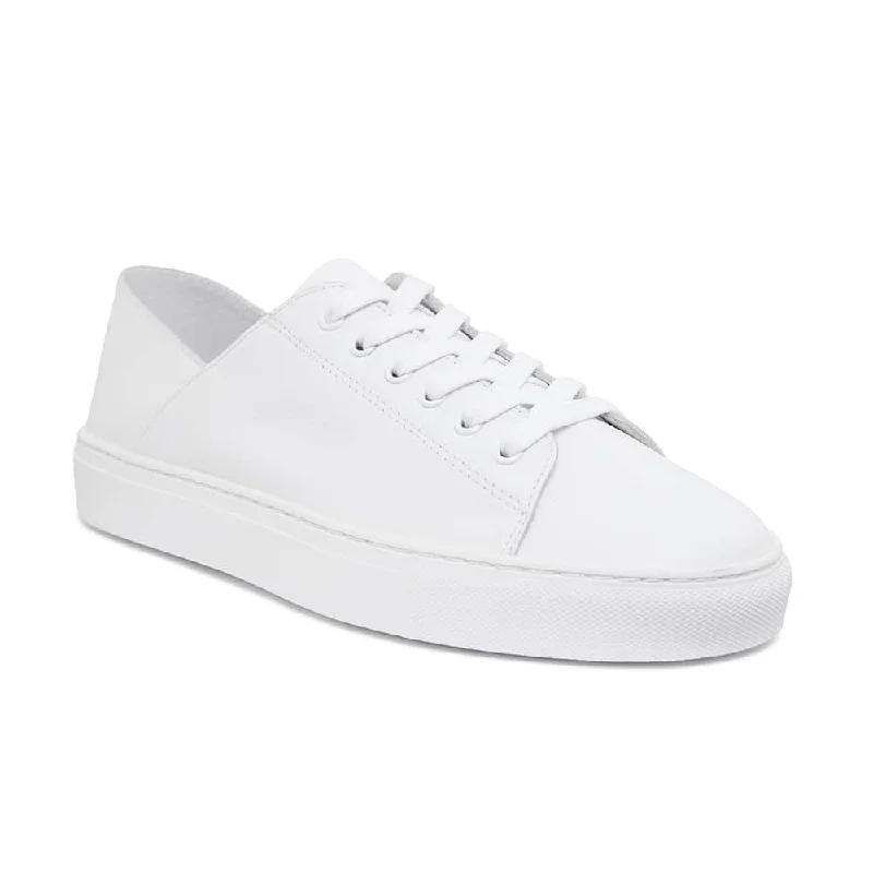 Rialto Sneaker in White Leather