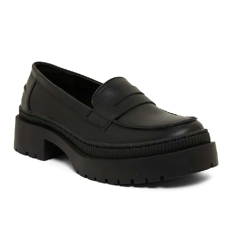 Sawyer Loafer in Black Smooth