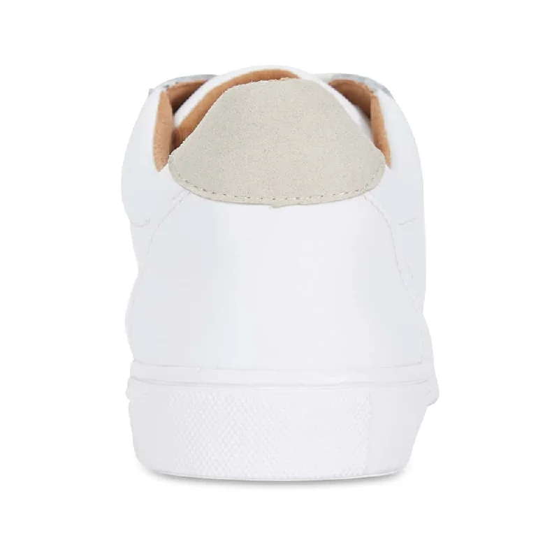 Serena Sneaker in White Leather