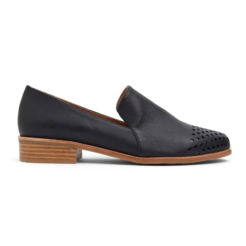 Shade Loafer in Black Multi Leather