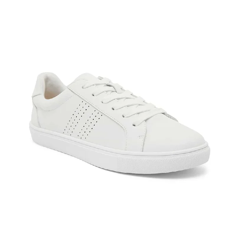 Shazam Sneaker in White Leather