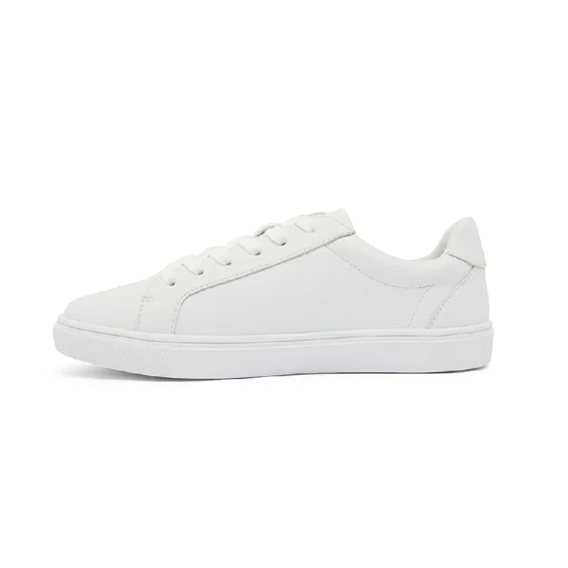 Shazam Sneaker in White Leather