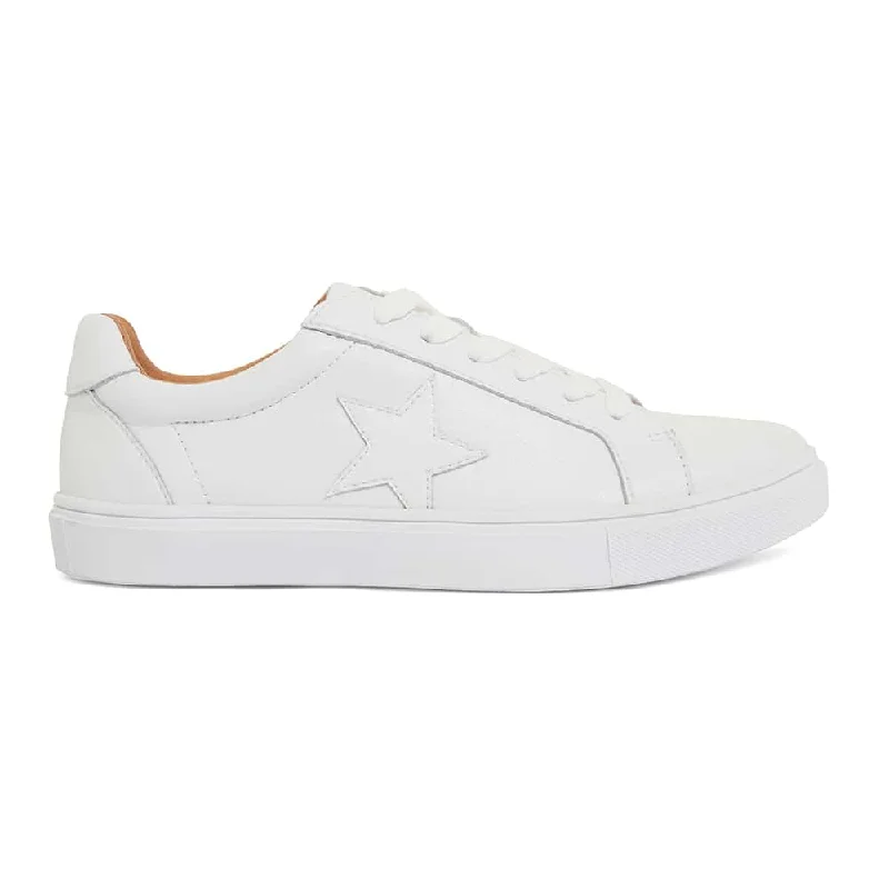 Stark Sneaker in White Leather