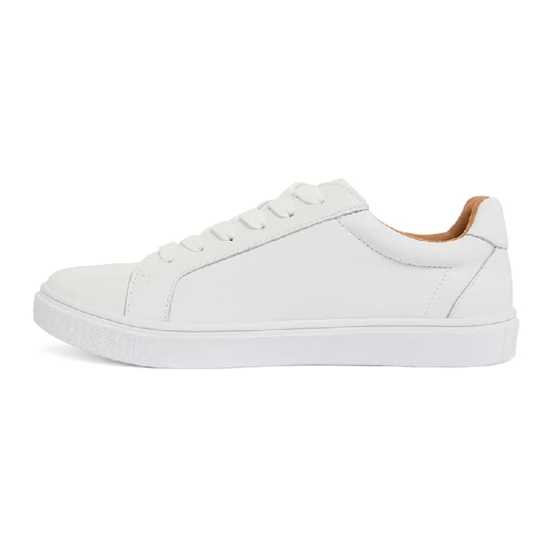 Stark Sneaker in White Leather