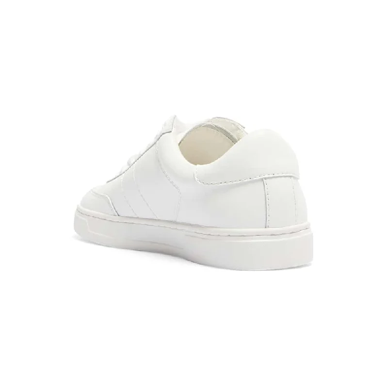 Stevie Sneaker in White Leather