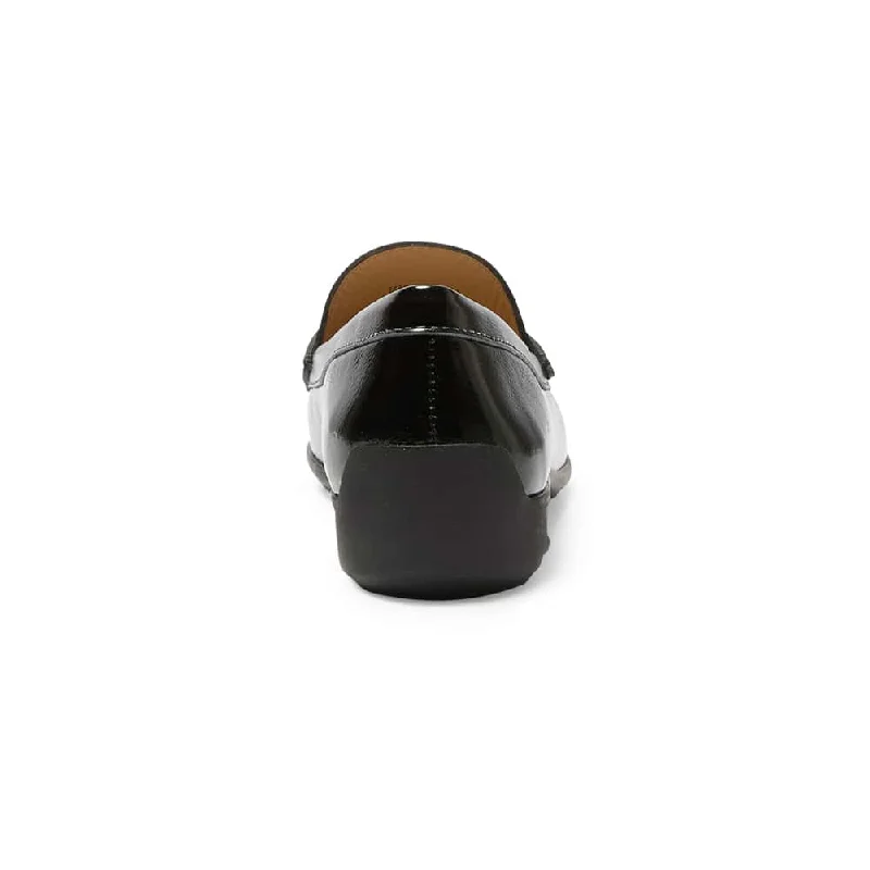 Travis Loafer in Black Patent