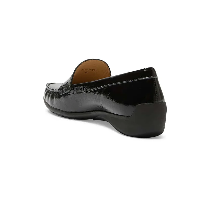 Travis Loafer in Black Patent