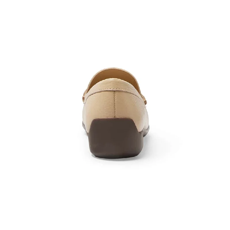 Travis Loafer in Nude Leather