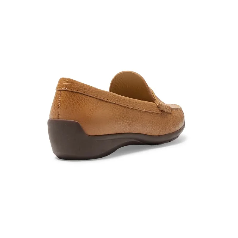 Travis Loafer in Tan Leather