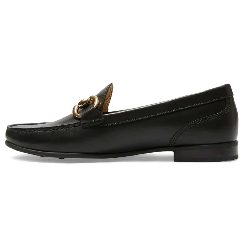 Tuscany Loafer in Black Leather