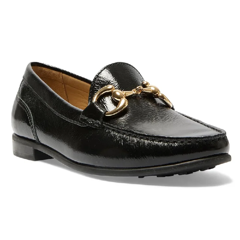 Tuscany Loafer in Black Patent