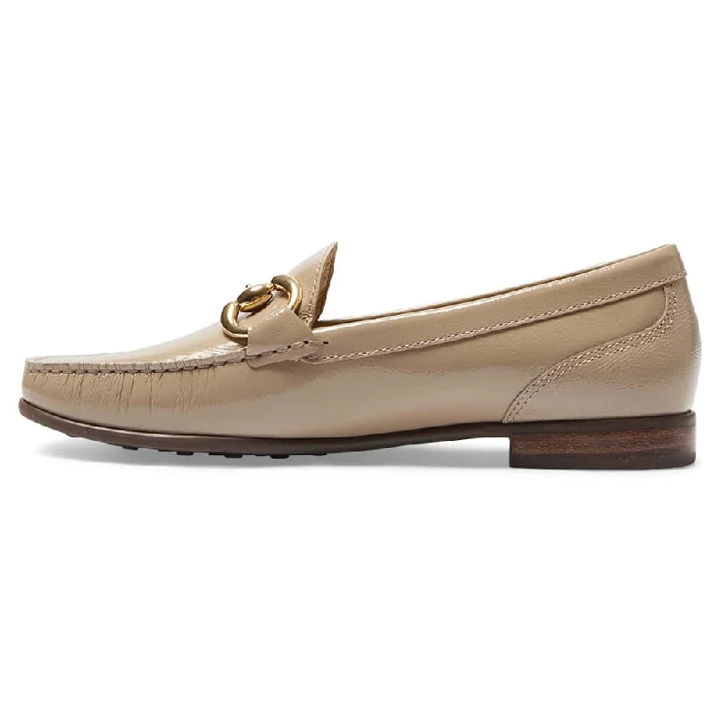 Tuscany Loafer in Bone Patent