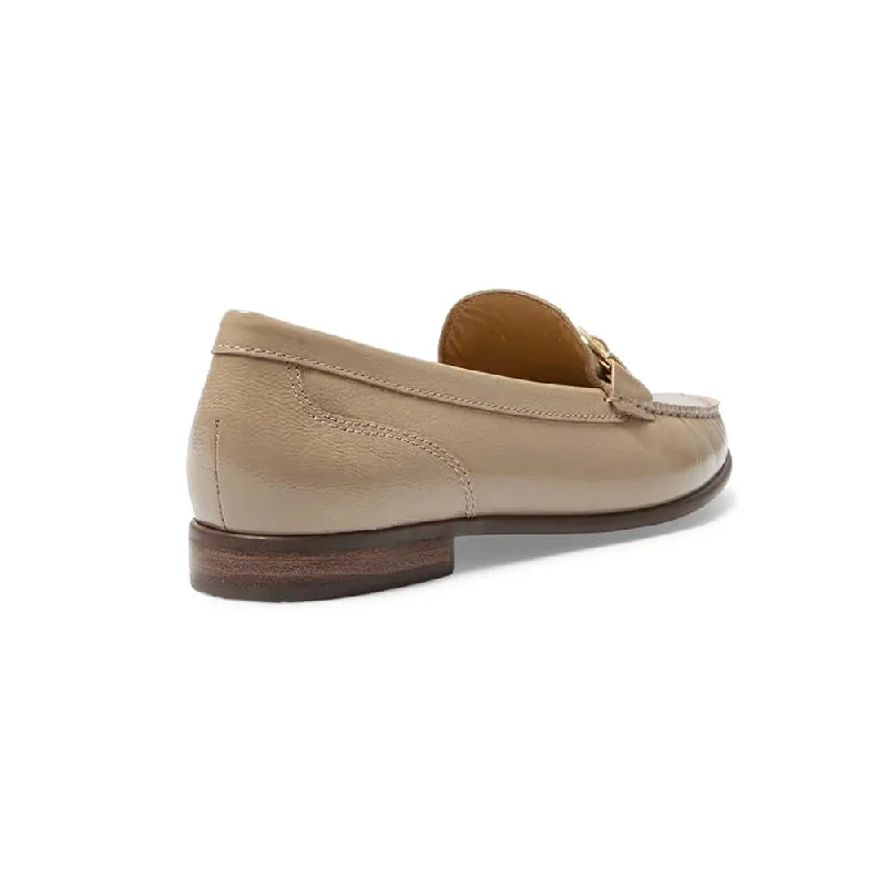 Tuscany Loafer in Bone Patent