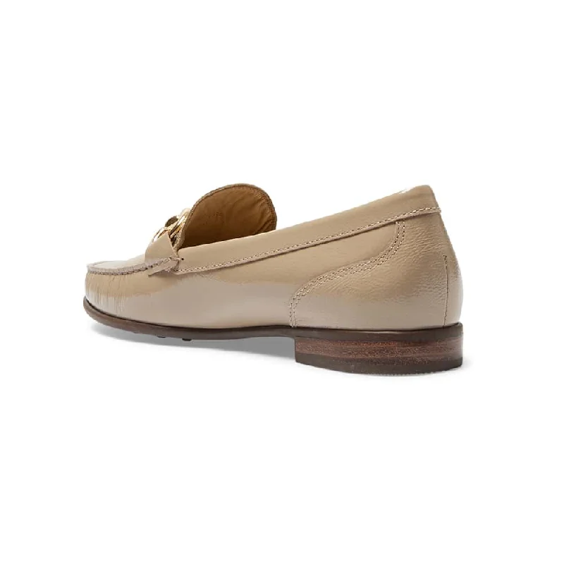 Tuscany Loafer in Bone Patent