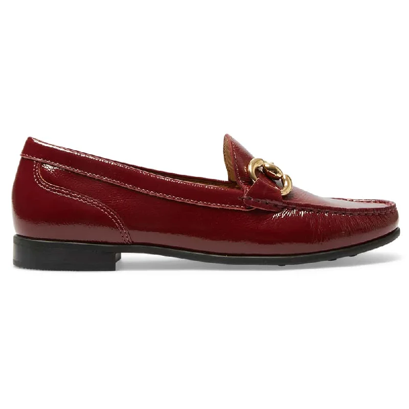 Tuscany Loafer in Cherry Patent