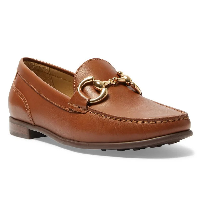 Tuscany Loafer in Cognac Leather