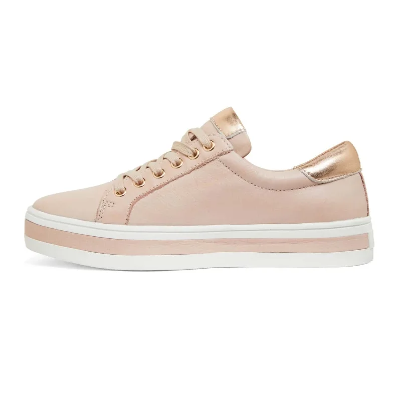 Ultra Sneaker in Blush Leather