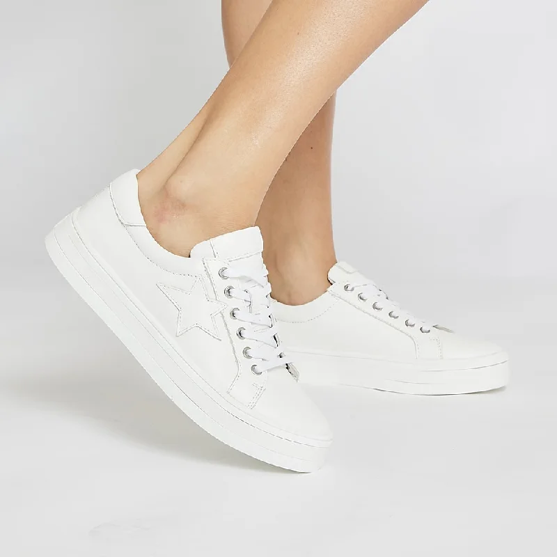 Ultra Sneaker in White Leather