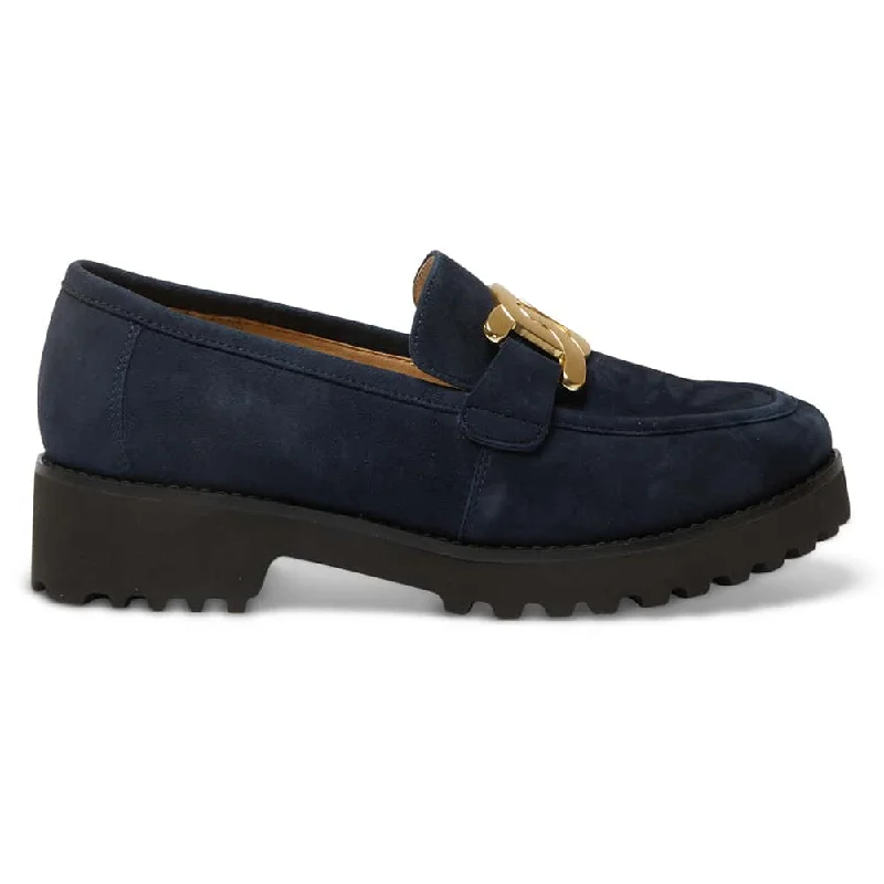 Valley Loafer in Navy Suede