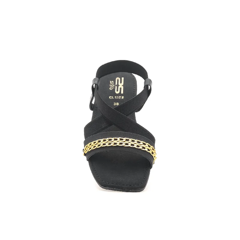 black-casual-slipper-cl1371