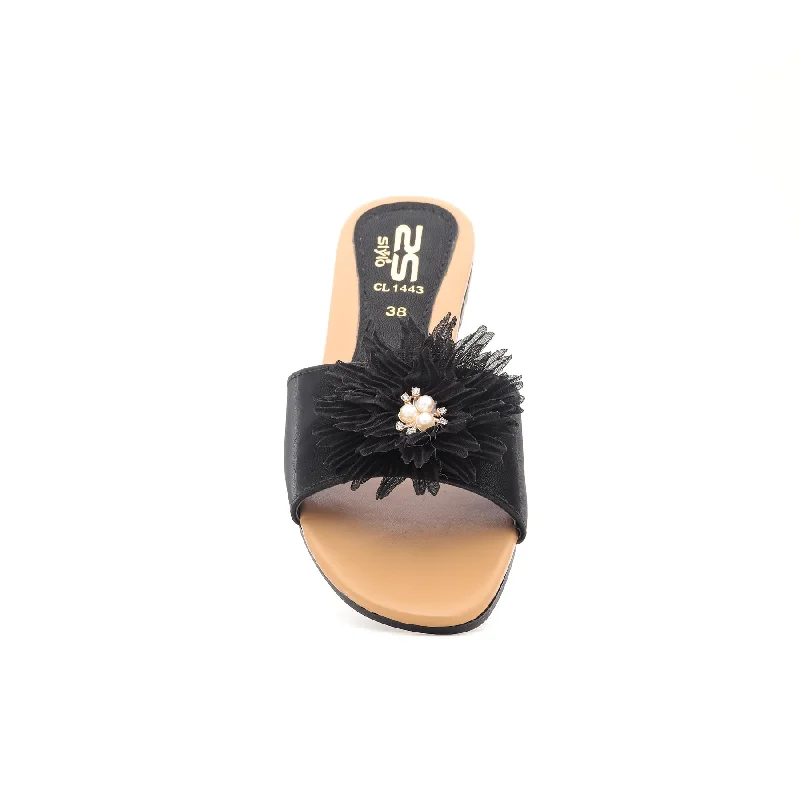 black-casual-slipper-cl1443