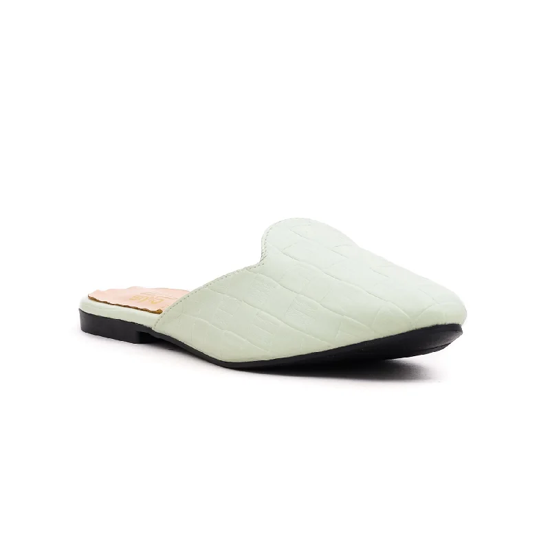 pistagreen-casual-back-open-slipper-cl1502