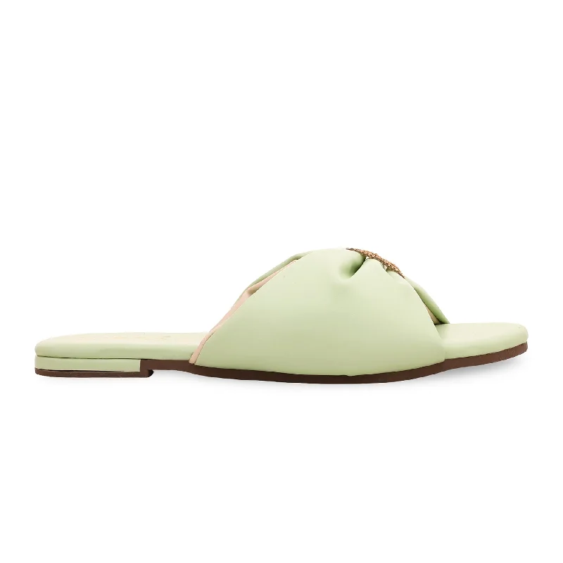 pistagreen-casual-slipper-cl1781