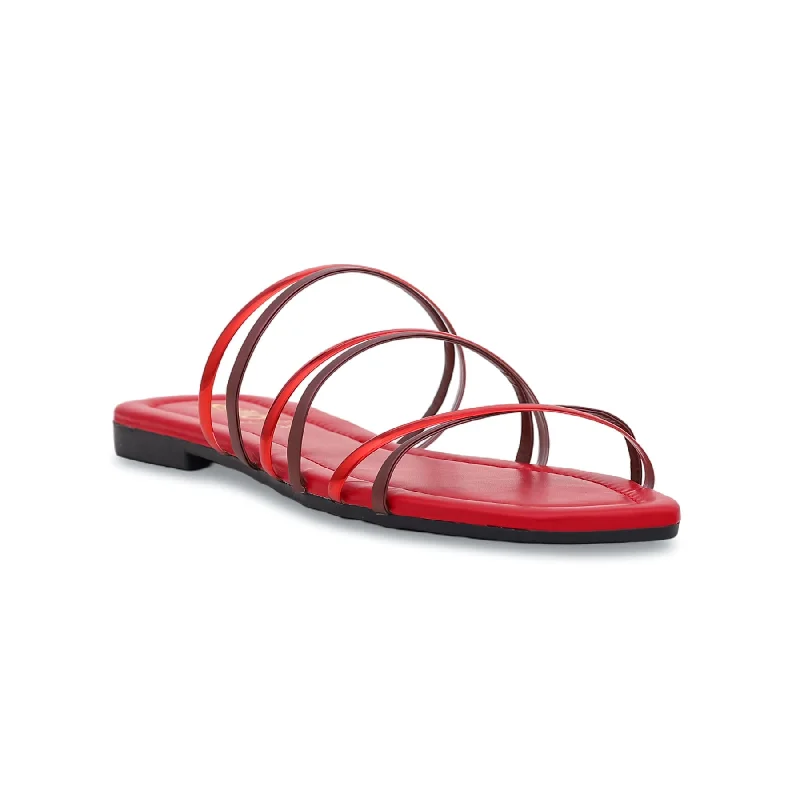 red-casual-slipper-cl1608